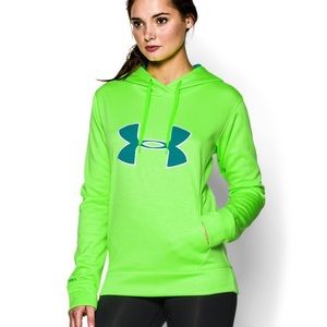 Bright Green Under Armour Sweatshirt